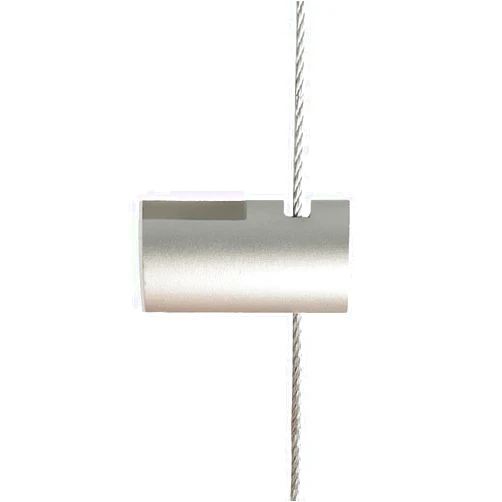 MASIDEF MEMBER OF THE WüRTH GROUP Support for Signs, Picture Exhibition, Banner, Poster, Panels, Clamping with Grain, for Cables Measure from Ø 1.5 to 2.0, 2 Pieces