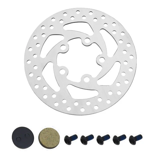 ECSiNG Brake Disc Compatible with Xiaomi M365/1S Electric Scooter Spare Parts Accessories Stainless Steel 110mm Bicycle Brake Discs Parts