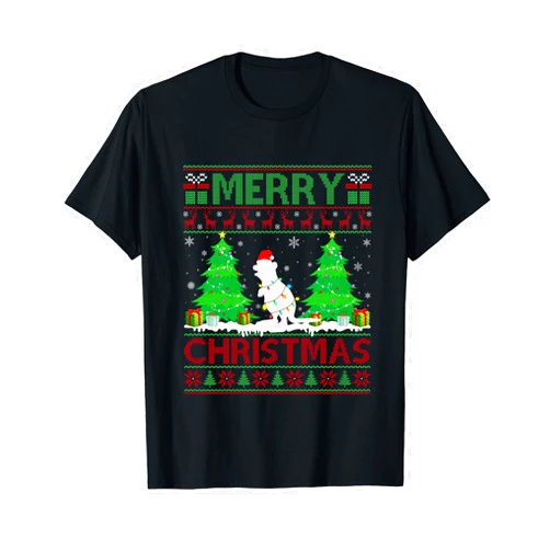 Quokka Ugly Christmas Style Gifts Ugly Sweater Christmas Tree Lighting Quokka Ugly Xmas T-Shirt