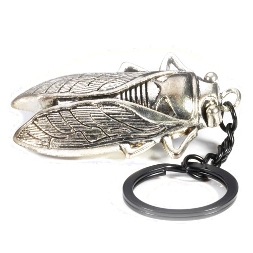 Dave The Bunny Entomology Gifts - Bug Gifts for Adults of a Great Cicada Keychain or Bug Keychain