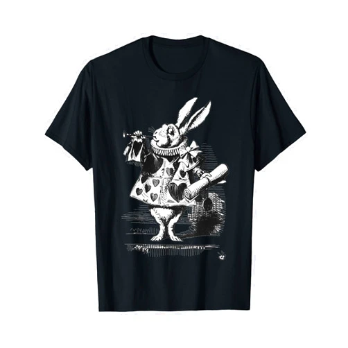 Christmas 2030 Alice-in-Wonderland White Rabbit Christmas T-Shirt
