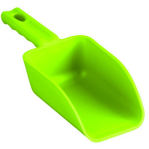 Remco Vikan Remco 630077 Color-Coded Plastic Hand Scoop - BPA-Free Food-Safe Kitchen Utensils, Restaurant and Food Service Supplies, 16 oz, Lime