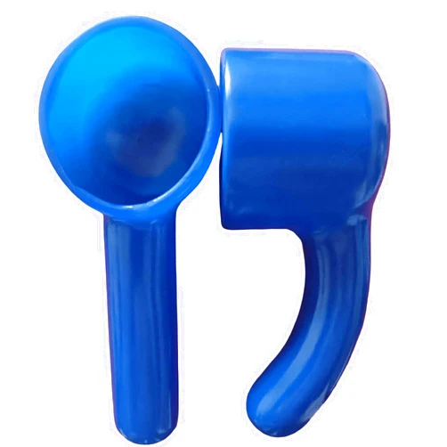 HWHXCZYH 2 Pack Massager Attachment Accessories Massage Accessory Attachments Silicone Blue Clear