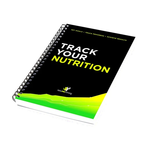 NewMe Fitness Journal for Women & Men, Food & Workout Journal, Planner Log Book to Track Weight Loss, Muscle Gain, Home Gym Exercise, Bodybuilding Progress, Daily Nutrition & Personal Health Tracker