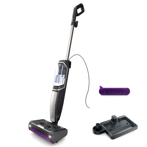 Shark Steam Pickup 3-in-1 Steam Mop Picks Up Debris, Deep Scrubs, & Steam Sanitizes - All At Once, Lightweight Steam Cleaner for Home with Sealed Hard Floors like Hardwood, Tile & Laminate, SD201