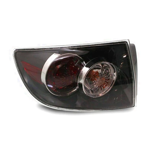 AutoLightsBulbs.com Sedan Replacement Tail Light Assembly (Standard Type, Outer) - Driver Side compatible with Mazda 3