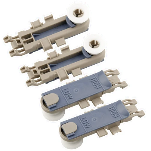 JPKTA 4 Pcs WP8561996 Dishwasher Upper Rack Wheel Adjuster Replacement Part Compatible with Whirlpool KitchenAid Maytag Magic Chef Dishwashers Repalces for 8561996 W10889280 w11157084 B00JLMM1V4 B0050O2HIO