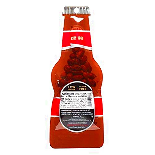 Beer Nuts Original Peanut Beer Bottle Bag, 1.75 Ounce - 48 per case.