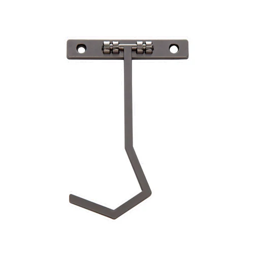 DIKALU Metal Banana Hanger - Under Cabinet Hook for Bananas or Other Kitchen Items. Keep Banana Fresh (Gun Color X 1pc)
