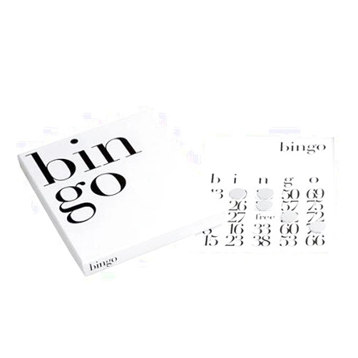 West Emory Bingo Set