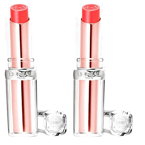 L’Oréal Paris L'Oreal Paris Glow Paradise Hydrating Balm-in-Lipstick with Pomegranate Extract, Cherry Wonderland, 0.1 Oz (Pack of 2)