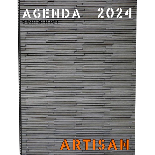 Dutempassé Editions Agenda semainier Artisan: Planificateur entreprise du bâtiment | Organiseur hebdomadaire | Grand Format (French Edition)