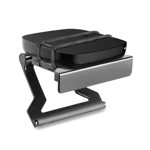 RCA Streaming Player Flat TV Mount – Easily Mount Streaming Box to Your TV; Fits Most Flat TVs; No Assembly Required, Black