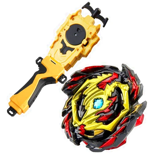Dwin Bey Battle Evolution Blade Gold Lr String Launcher Grip God Bay B-145 Booster DX Starter Venom Diabolos.Vn.Bl Spinning Toy Game Accessories Bey Burst Gaming Top Battling Gyro Starter Set Gift for Boys