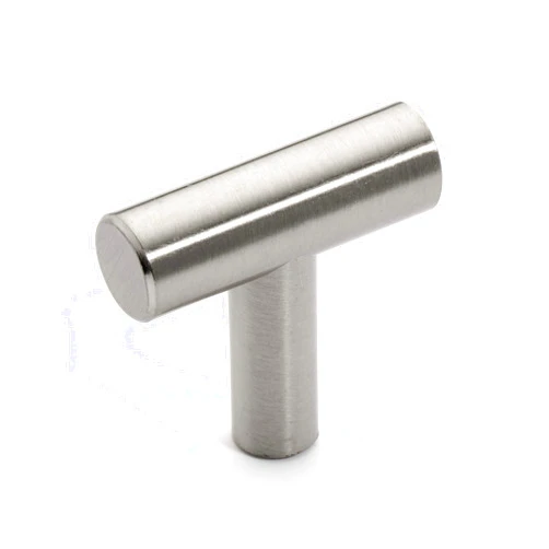 Dynasty Hardware P-1006-SN European Style T-Bar Pull Satin Nickel