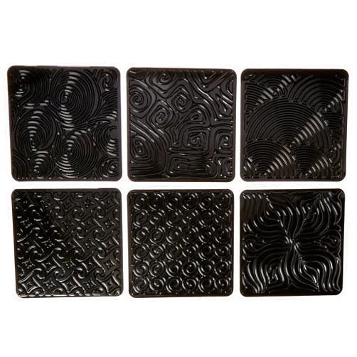Jack Richeson Cedar Canyon Jack Richeson Artist's Paint Sticks Rubbing Plates, 6-Pack