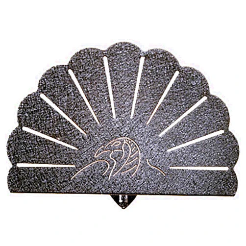 Skull Hooker Turkey Hooker Feather Fan - Perfect Kit for Hanging and Mounting Your Turkey Fan, Beard and Legs, Graphite Black, One Size (SKH-Turk-Assy-BLK)