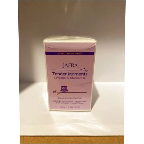 JAFRA Tender MOMENTSLAVENDER & Chamomile 3.3 FL. OZ. Baby Cologne Colonia para BEBÉ CON EXTRACTO DE Lavanda Y MANZANILLA.