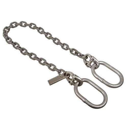 Mazzella Lifting Technologies 9510-6790 CO Mechanical Alloy Chain Sling, Fixed-Leg, Grade 100, 18' Length, 1/2