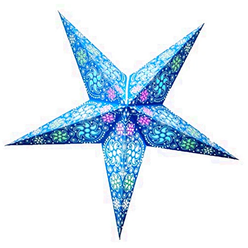 UMTA Chakra Paper Star Lantern (Blue) by UMTA