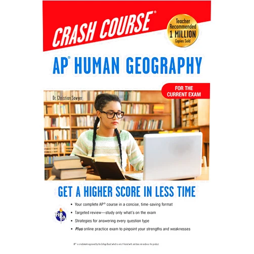 By Dr. Christian Sawyer (Author) AP® Human Geography Crash Course, Book + Online: Get a Higher Score in Less Time (Advanced Placement (AP) Crash Course)
