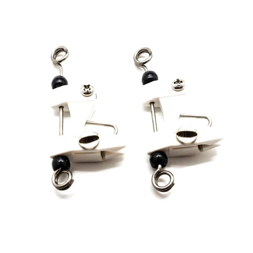 Bimini Lures Outrigger Release Clips Set of 2 Adjustable -New Sleek Version!- Downrigger- Kite - Outrigger