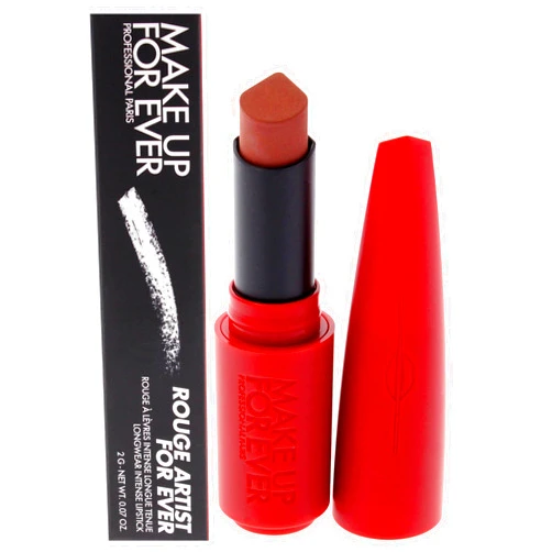 Make Up For Ever Rouge Artist For Ever Matte Lipstick - 606 Wherever Walnut for Women - 0.07 oz Lipstick