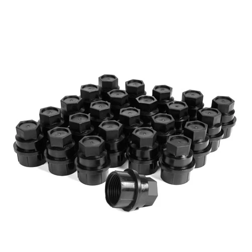 MIKKUPPA 15646250 Lug Nut Covers - 24 PCS Nut Cap Covers Compatible with Chevy GMC 1500 2500 Full Size Truck M27x2.0 Thread, 22 mm Hex, 40 mm Height