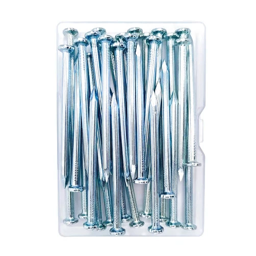 Eloogaa 30pcs 2-3/4 inches Galvanized Hardware Nails for Hangig Pictures,Good Hardness Picture Hanging Nails,Wall Nails,Wood Nails