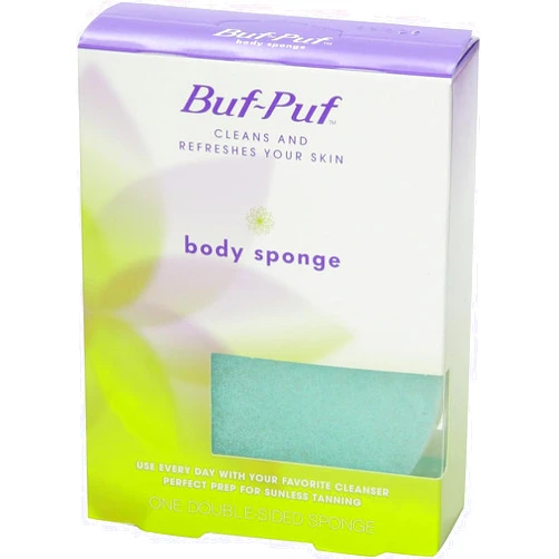 Buf-Puf Double-Sided Body Sponge (Quantity of 6)