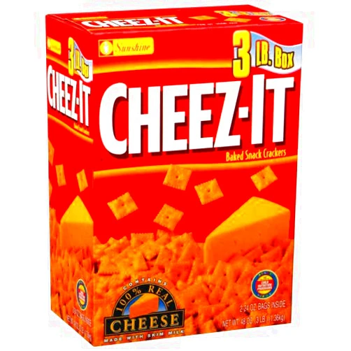 Cheez-It Sunshine Cheez-It Crackers, Original, 48 Oz Box