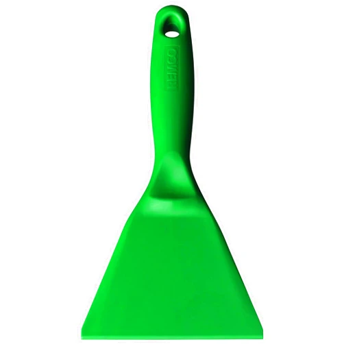 Remco 6962MD2 Green Polypropylene Metal Detectable Hand Scraper, Injection Molded Blade, 9.7