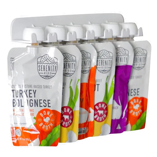 Storage Theory Food Pouch Hanger Organizer – Perfect for Kitchen Pantry, Cabinet, or Refrigerator. Peel-and-Stick Organizer Keeps Applesauce, Yogurt, and Baby Food Pouches Neatly Arranged. 2-pack.