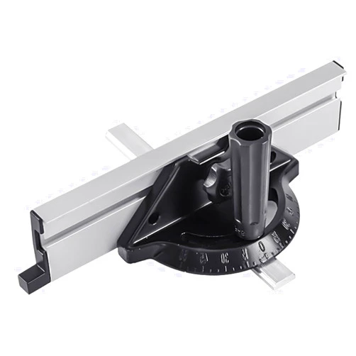 CRIDENG Table Saw Miter Gauge, Miter Gauge Fence, Adjustable Angle Ruler Miter Gauge Woodworking Tools, Angle Plate Ruler Replacement For Woodworking Table Saws Band Saw Router Table, -60 To 60 Degrees