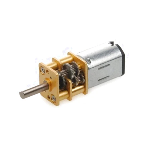 VORNEL Reduction Rotating Large Gear Ratio 1:1000 N20 Geared Motor, 3V-12V DC High Torque Low Speed Geared Motor 5-20 RPM Hobby Geared (Size : 12V15RPM)