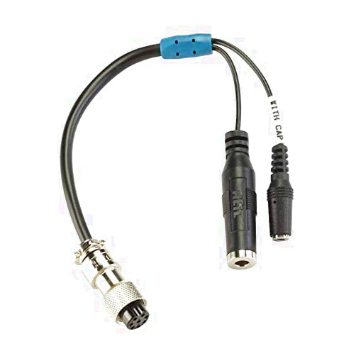 HeiL AD-1-I AD1I Original Sound ICOM 8-Pin Round Headset Boom-Microphone Adapter Cable