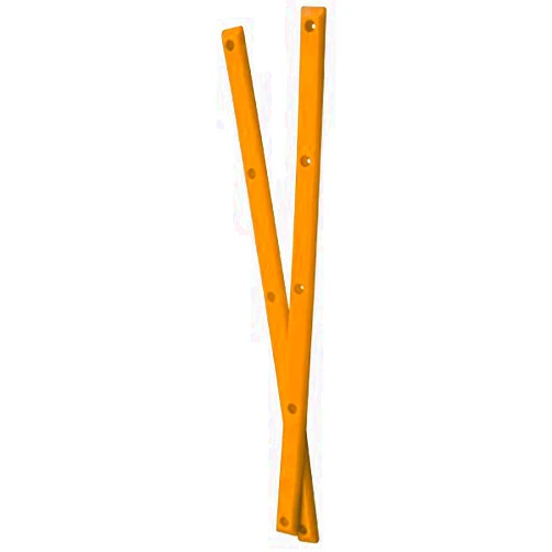 Pig Neon Orange Skateboard Rails