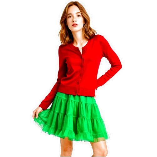 BellaSous Petticoat Skirt for Women, Fluffy Knee Length Tulle Underskirt, Christmas Dresses, Available for Plus Size