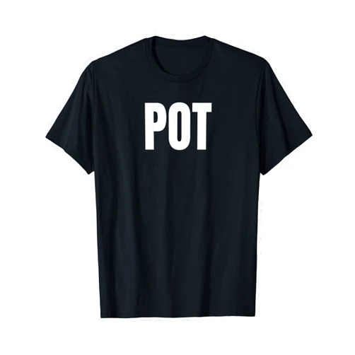 Pot And Kettle Couple Matching Set Easy Simple Halloween Costume T-Shirt