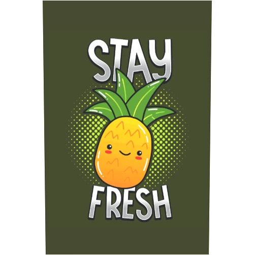 Lucas C. Falls Stay Fresh: Süße Ananas für Kinder, Männer und Frauen - Witziges Geschenk für alle, die Gemüse, Obst und Früchte mit Gesicht lieben - Eine tolle ... 6x9 in (15.24 x 22.86 cm) A5 (German Edition)