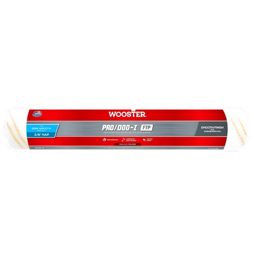 Wooster Brush RR666-18 Inch Pro Doo Z FTP Roller Cover, 3/8-Inch Nap