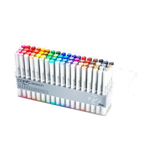 Copic Sketch Basic 72 Color Set