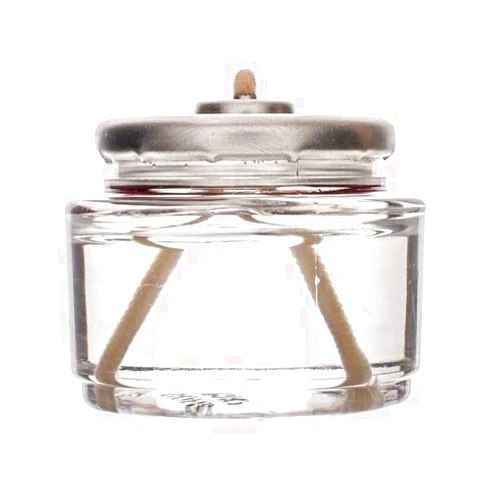 D'light Online HD8-90 Liquid Wax Disposable Clear 8 Hour Liquid Tealight Fuel Cell Oil Candle Cartridge Disposable Liquid Paraffin Smokeless Odorless | Clear Fuel Oil Shabbos Candles - Set of 90