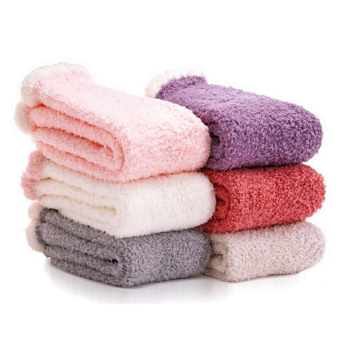 Sandsuced Fuzzy Socks for Women Fluffy Cozy Cabin Winter Warm Slipper Soft Fleece Comfy Thick Plush Socks