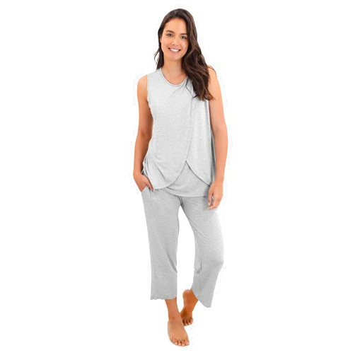 Kindred Bravely Tulip Hem Maternity Pajamas & Post Partum Lounge Sets For Women | Postpartum Pajamas For Hospital