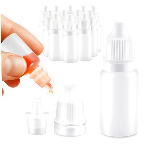 Tesorrio 50Pcs Plastic Dropper Bottles for Liquids - 5ml Clear Plastic Bottles with Caps Empty Bottles for Oil Plastic Dropper Bottles - Dropper Bottles for Liquid Plastic Dropper Bottle Eye Dropper Bottle