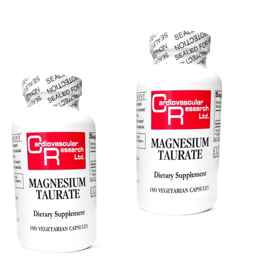 Cardiovascular Research EFM-MGT180X2 180 Capsules, Magnesium Taurate (Pack of 2)