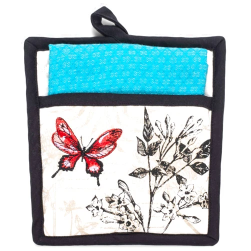 DII Botanical Potholder Gift Set