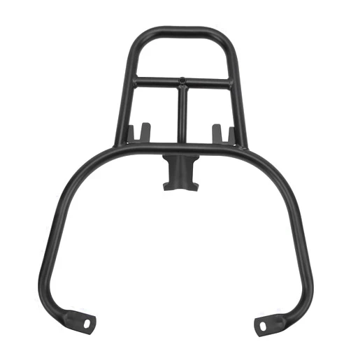 Qiilu Motorcycle Luggage Rack, Motorcycle Rear Handrail Rack Luggage Case Holder Black Replacement for Vespa GTS 300