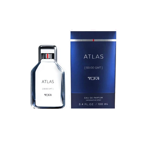 TUMI ATLAS [00:00 GMT] - Liquid Perfume Fragrance for Men - Bold & Sophisticated Cologne with Citrus & Woody Notes - 3.4 oz